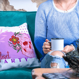 Halloween Stamp Collection "Ghost party" on a Kissen