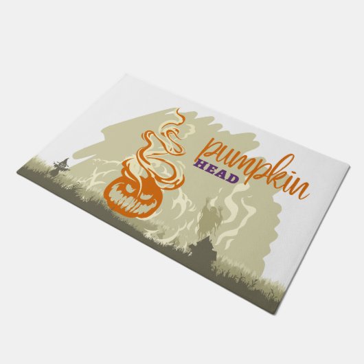 Halloween Stamp Collection "Pumpkinhead" Fußmatte (Schrägansicht)