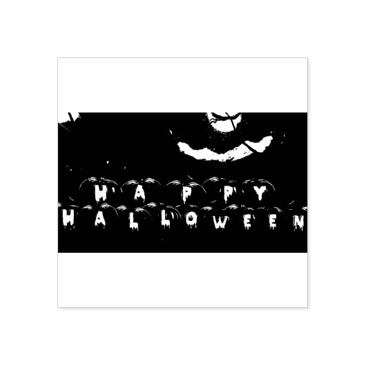 Halloween stamp gummistempel (Prägung)