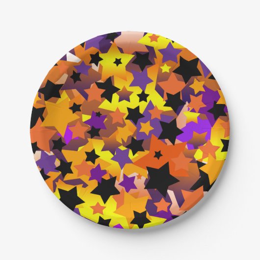 Halloween Star Crazy Pappteller (Vorderseite)