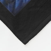 Halloween Starry Night Black Cat Comma La Kamala H Fleecedecke (Ecke)