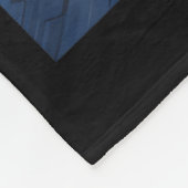 Halloween Starry Night Black Cat Comma La Kamala H Fleecedecke (Ecke)