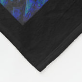 Halloween Starry Night Tuxedo Cat Comma La Kamala Fleecedecke (Ecke)