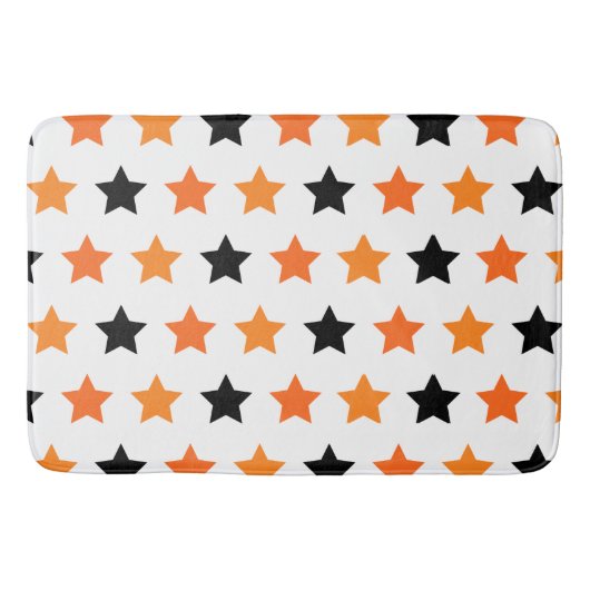 Halloween Stars Bath Mat Badematte (Vorderseite)
