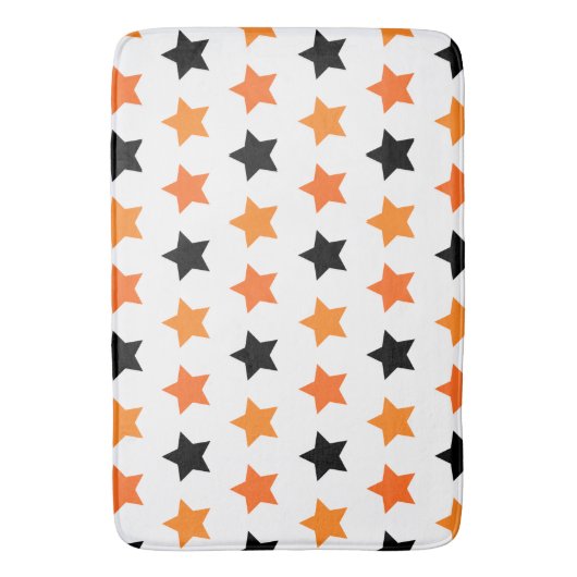 Halloween Stars Bath Mat Badematte (Vorderseite Vertikal)