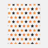 Halloween Stars Fleece Blanket (Vorderseite)