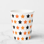 Halloween Stars Pappbecher (Rückseite)