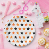 Halloween Stars Pappteller (Party)