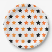 Halloween Stars Pappteller (Vorderseite)
