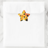 Halloween Stars Stern-Aufkleber (Tasche)