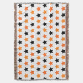 Halloween Stars Throw Blanket Decke (Vorderseite Vertikal)