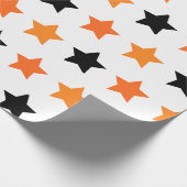 Halloween Stars Wrapping Paper Geschenkpapier (Ecke)
