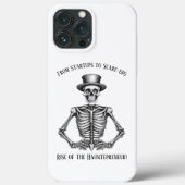 Halloween Startup Spaß Hauntepreneur Skeleton Case-Mate iPhone Hülle (Rückseite)