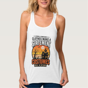 Halloween Statement Kostüme Vintage T-Shirt Design Tank Top