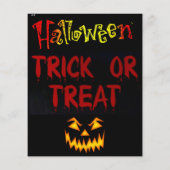 Halloween Stationery (Rückseite)