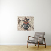 Halloween Steampunk Art Tapestry Wandteppich (Beispiel (Horizontal))