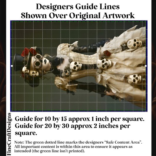 Halloween Steampunk Female & Skulls S1R Decoupage Seidenpapier