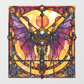 Halloween-Steampunk-Fensterheber Fensteraufkleber (Blatt)
