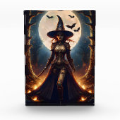 Halloween Steampunk Forest Hexe Fotoblock (Vorderseite)