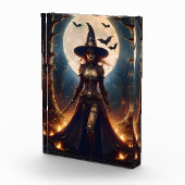 Halloween Steampunk Forest Hexe Fotoblock (Rechts)