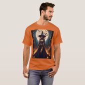 Halloween Steampunk Forest Hexe T-Shirt (Vorne ganz)