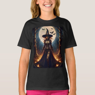 Halloween Steampunk Forest Hexe T-Shirt