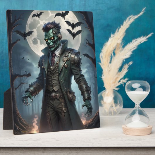 Halloween Steampunk Frankensteins Monster Fotoplatte (Seite)