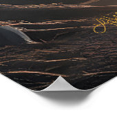 Halloween Steampunk Frankensteins Monster Poster (Ecke)