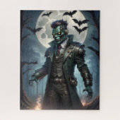 Halloween Steampunk Frankensteins Monster Puzzle (Vertikal)