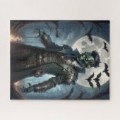 Halloween Steampunk Frankensteins Monster Puzzle (Horizontal)