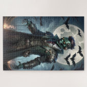 Halloween Steampunk Frankensteins Monster Puzzle (Horizontal)