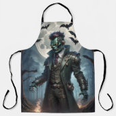 Halloween Steampunk Frankensteins Monster Schürze (Vorderseite)