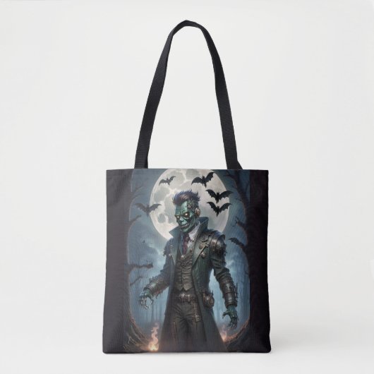 Halloween Steampunk Frankensteins Monster Tasche (Vorderseite)
