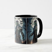Halloween Steampunk Frankensteins Monster Tasse (VorderseiteRechts)