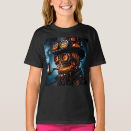 Halloween Steampunk Gothic Jack-O-Lantern T-Shirt