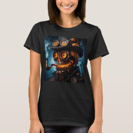 Halloween Steampunk Gothic Jack-O-Lantern T-Shirt