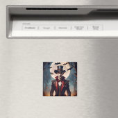 Halloween Steampunk Gothic Zombie Vampir Magnet (In Situ (Geschirrspüler))