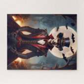 Halloween Steampunk Gothic Zombie Vampir Puzzle (Horizontal)