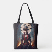 Halloween Steampunk Gothic Zombie Vampir Tasche (Rückseite)