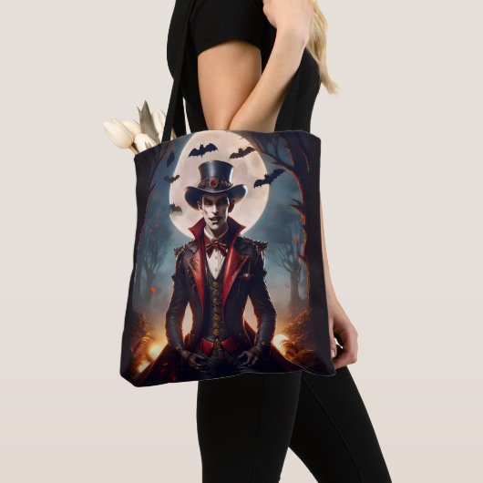 Halloween Steampunk Gothic Zombie Vampir Tasche (Von Nahem)