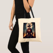 Halloween Steampunk Gothic Zombie Vampir Tragetasche (Vorderseite (Produkt))