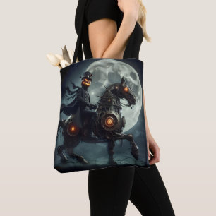 Halloween Steampunk Headless Horseman Tasche