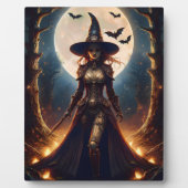 Halloween Steampunk Hexenwald Fotoplatte (Vorderseite)