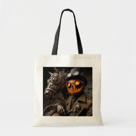 Halloween Steampunk Jack-O-Lantern Horseman Tragetasche
