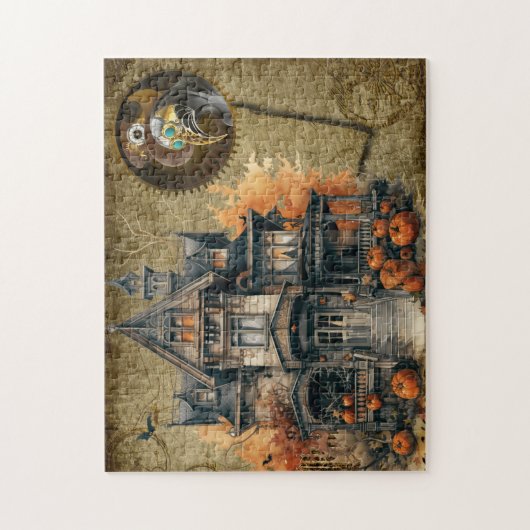 Halloween Steampunk Puzzle (Vertikal)
