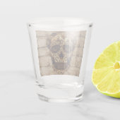 Halloween Steampunk Shot Glass Schnapsglas (Rückseite)
