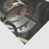 Halloween Steampunk Skeleton Seidenpapier (Detail)