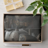 Halloween Steampunk Skeleton Seidenpapier (Geschenk)