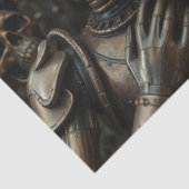 Halloween Steampunk Skeleton Seidenpapier (Detail)