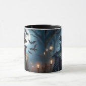 Halloween Steampunk Southern Gentleman Zombie Tasse (Zentrum)